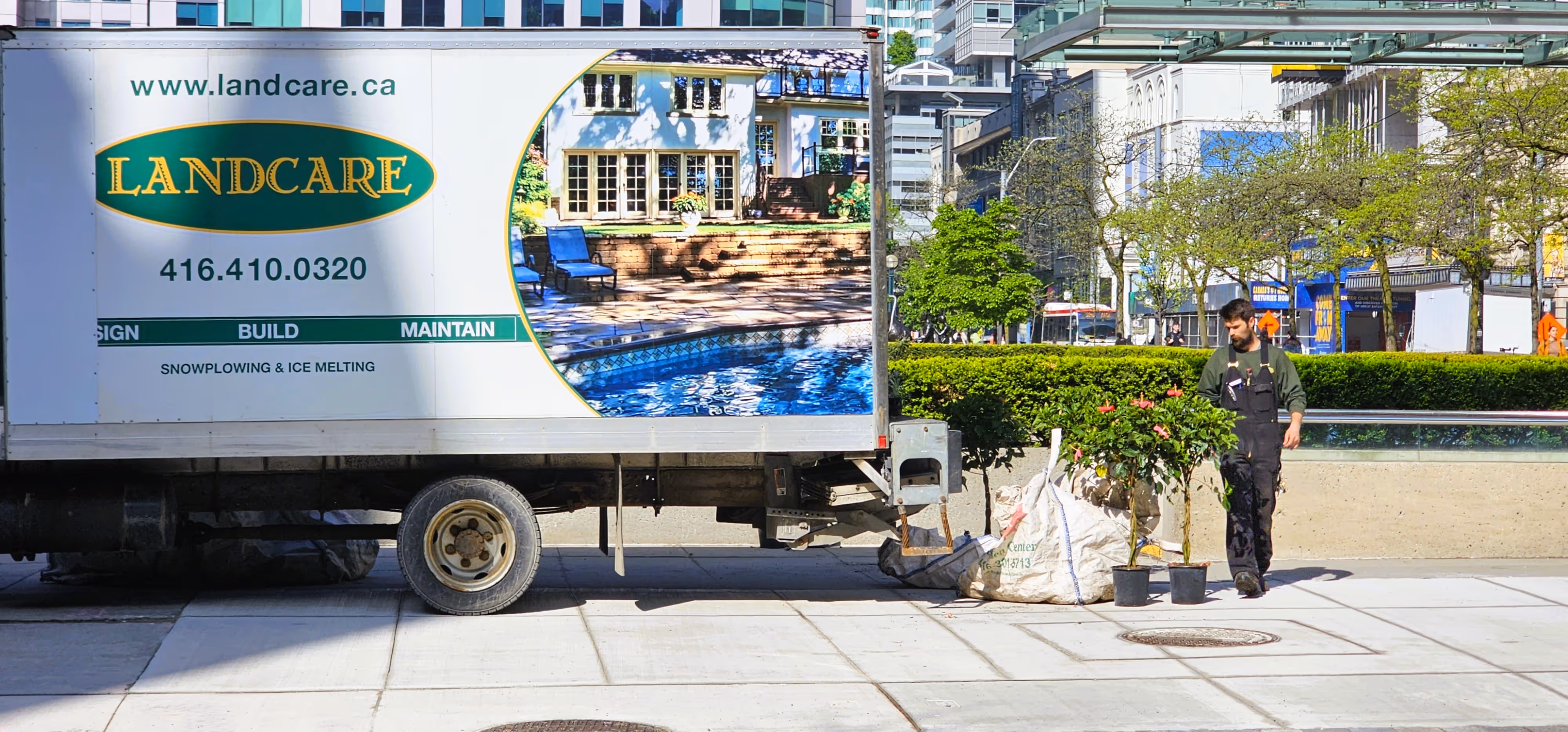 Commercial landscape coordination and maintenance