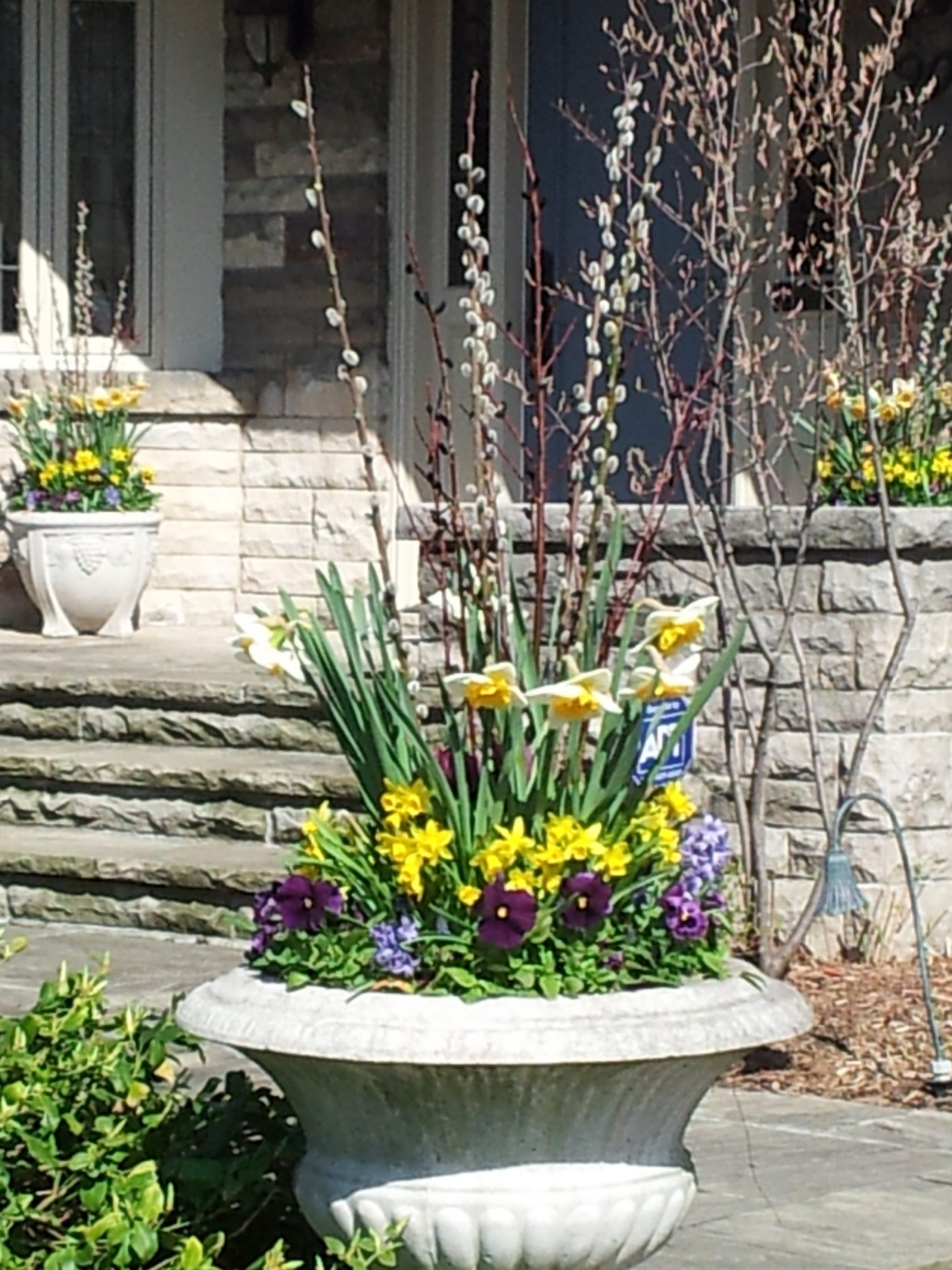 residential spring  urn